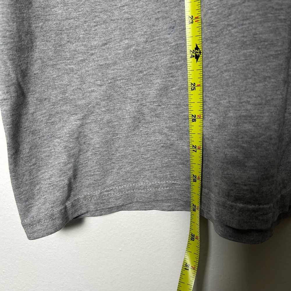 90s vtg Miami Dolphins Muscle Tee Shirt Mens Gray Sleeveless Graphic Logo - Picture 5 of 6